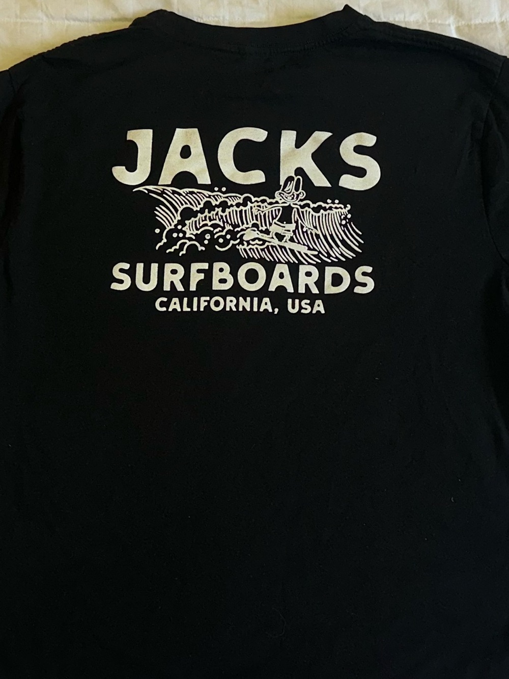 Jack’s Surfboards long-sleeved black t-shirt - Youth Large